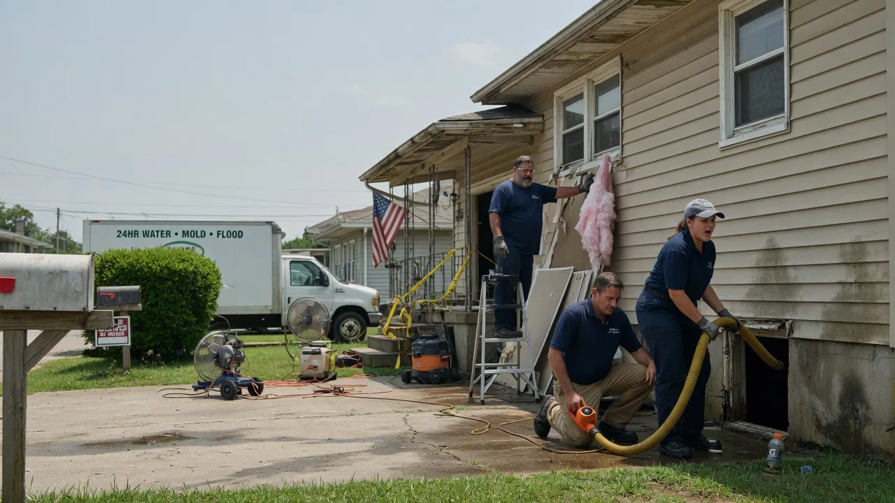 Water Damage Repair in Woodlake, TX near me